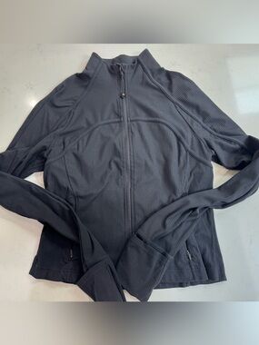 Lululemon Define Ribbed Jacket Black Size 10